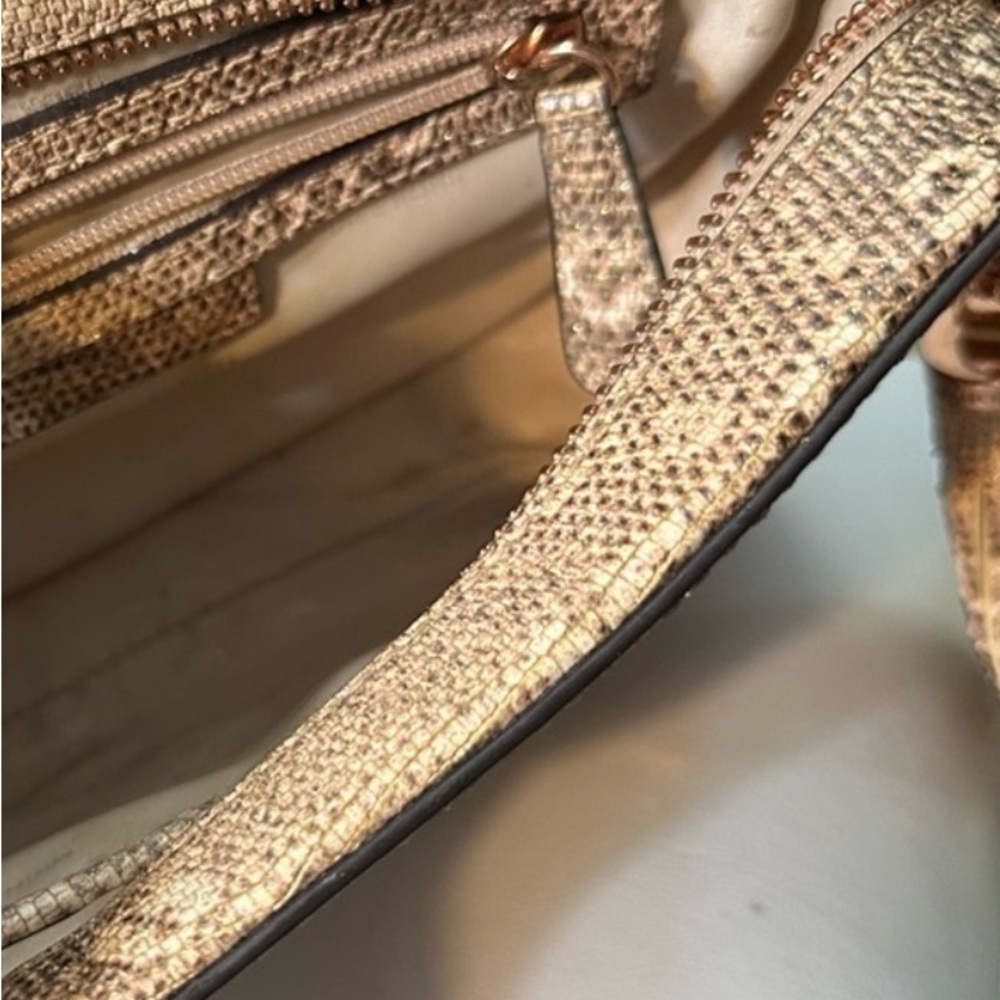 Michael Kors Brown Patterned Crossbody Bag - Picture 4 of 4